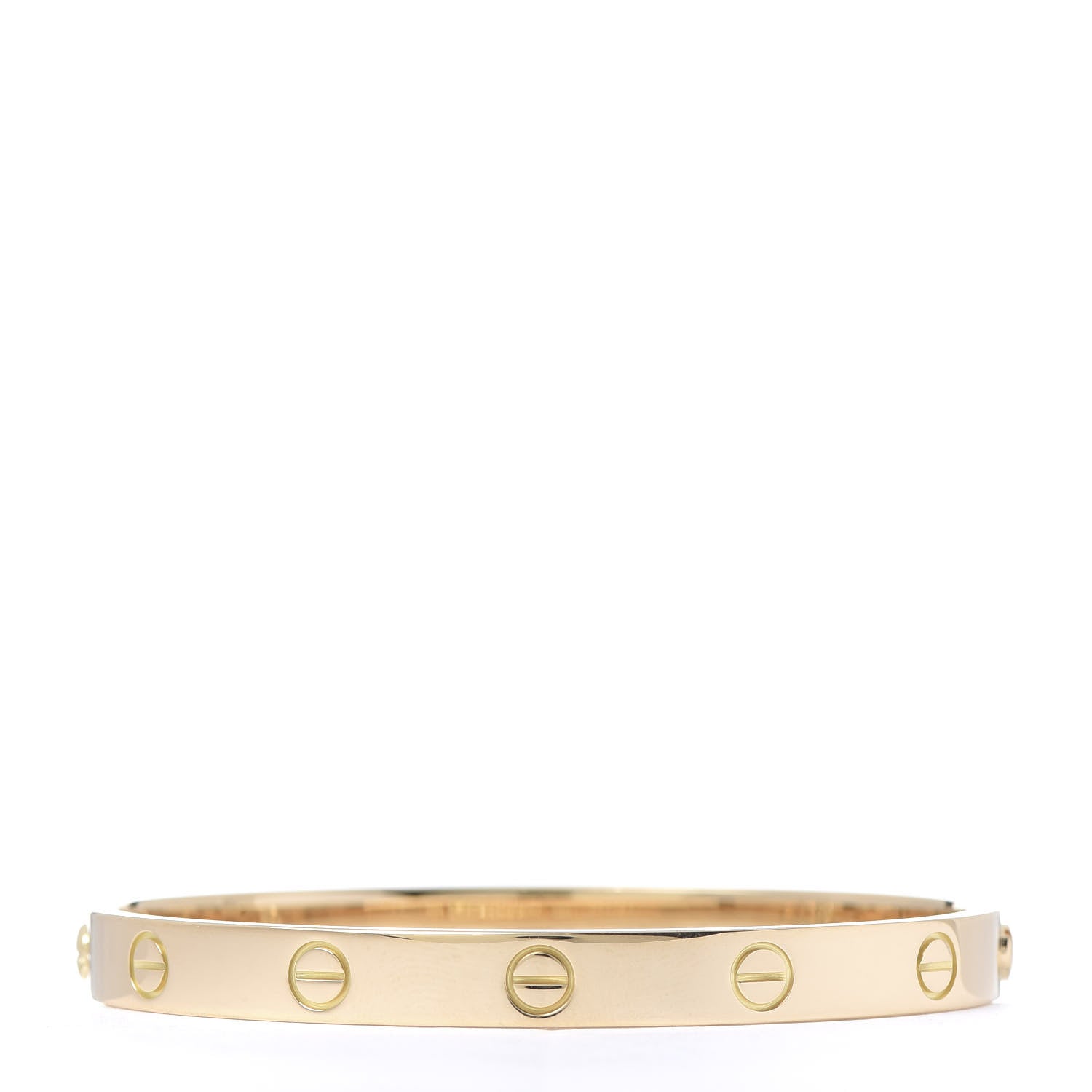 Cartier 18K Yellow Gold LOVE Bracelet 17 3 of 4