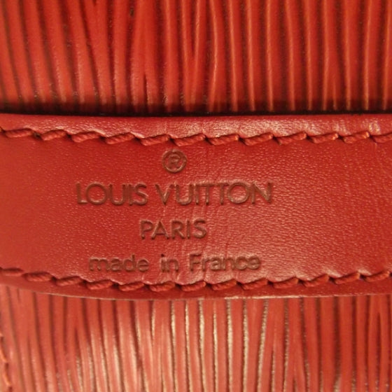 Louis Vuitton Epi Petit Noe Red 7 of 9