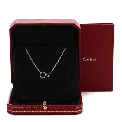 Cartier 18K Yellow Gold Interlocking LOVE Necklace 5 of 5