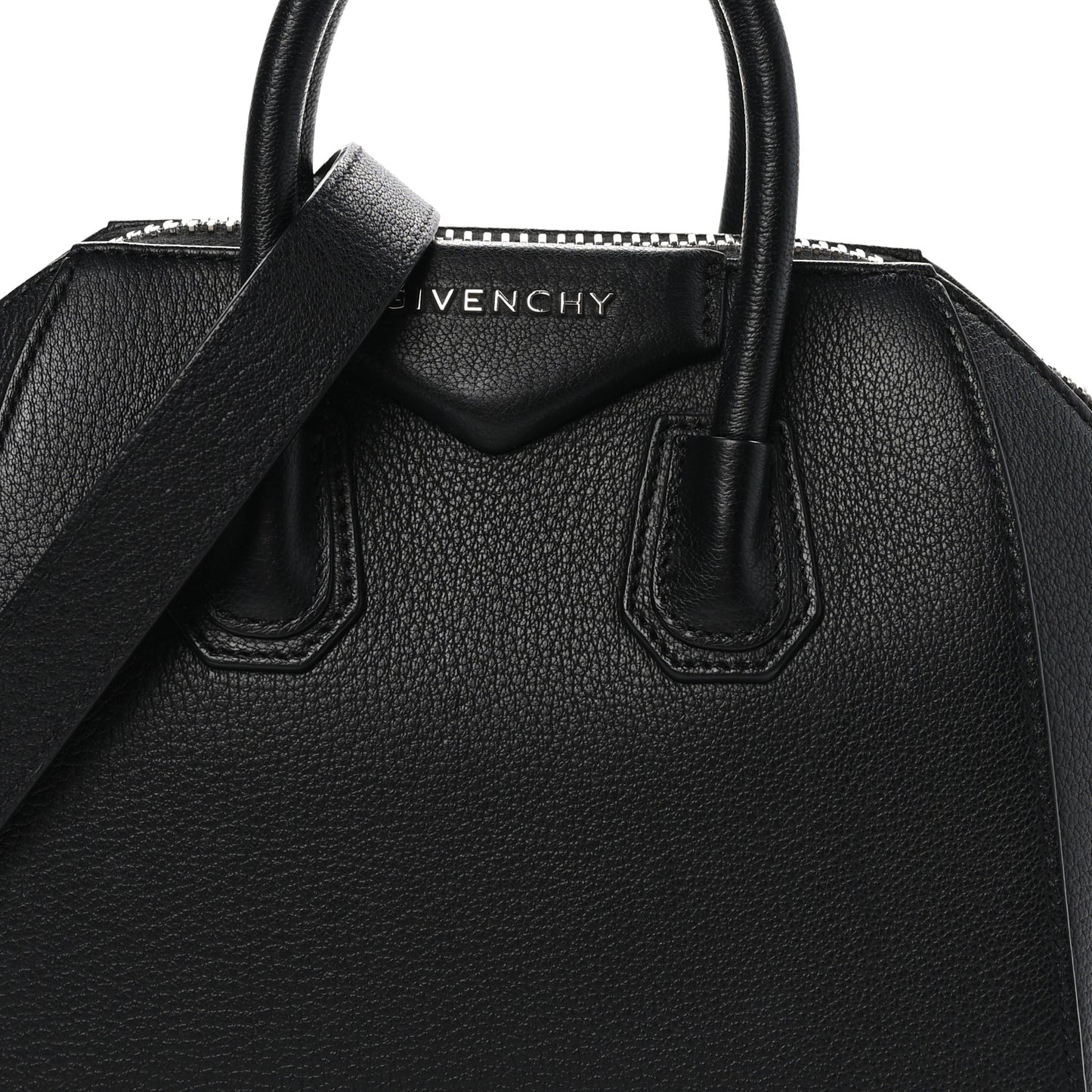 Sugar Goatskin Mini Antigona Black