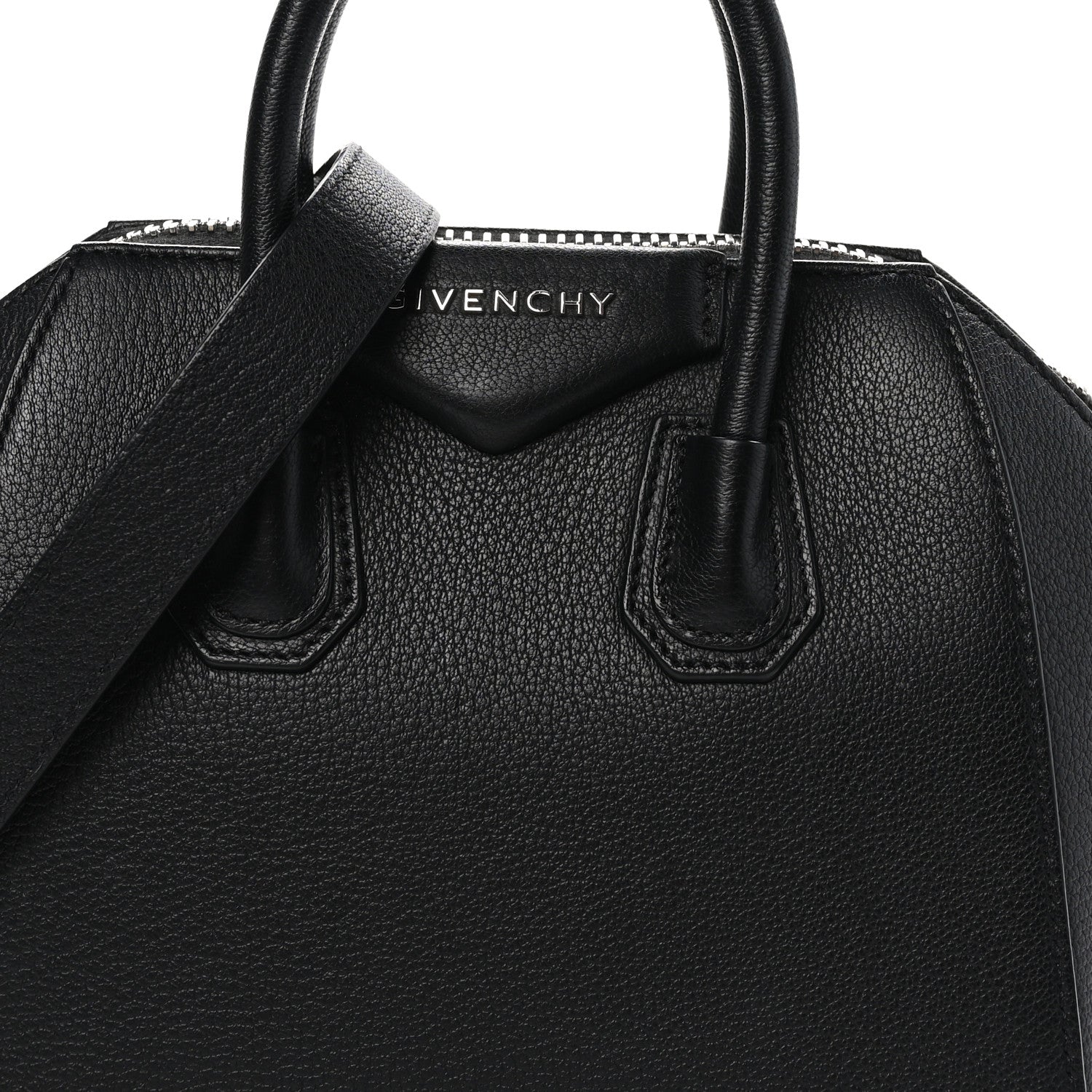 Givenchy Sugar Goatskin Mini Antigona Black 8 of 10