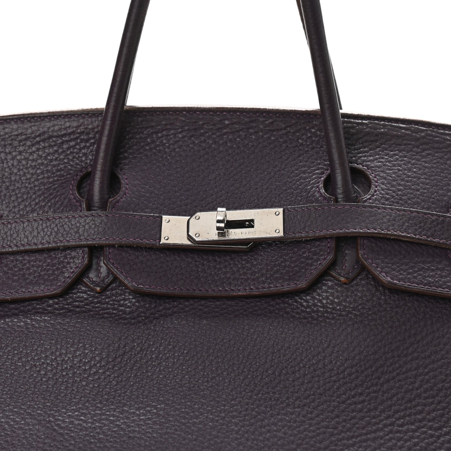 Taurillon Clemence Birkin 40 Raisin