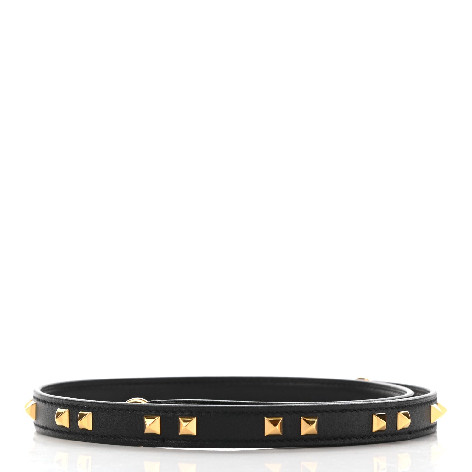 Hermes Swift 16mm Mini Dog Carres Bag Strap Black 2 of 6