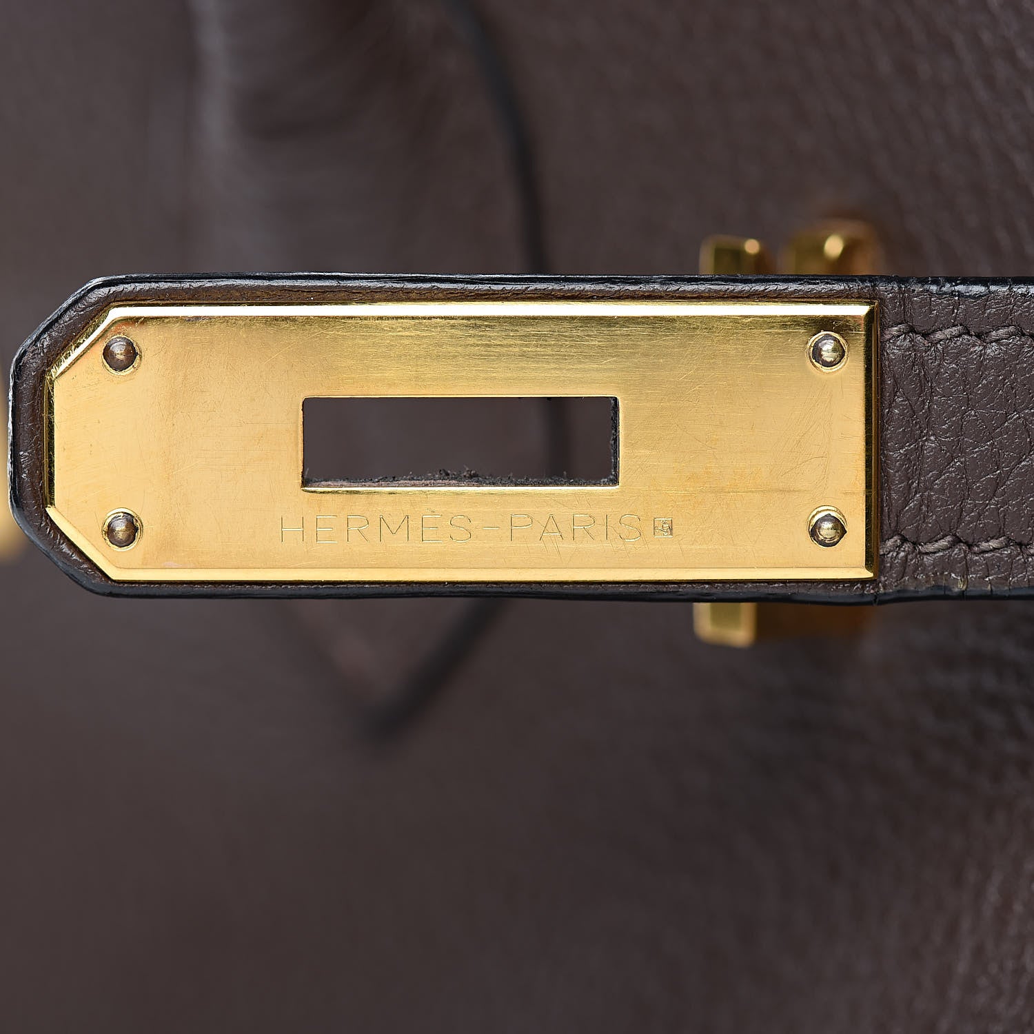 Hermes Taurillon Clemence Birkin 30 Ebene 18 of 32