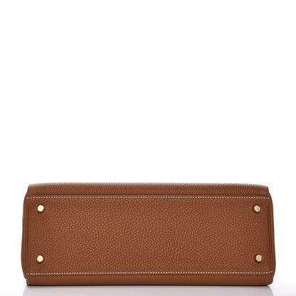 Hermes Togo Kelly Retourne 32 Gold 31 of 36