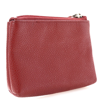 Chanel Caviar Timeless CC Key Holder Red 3 of 7