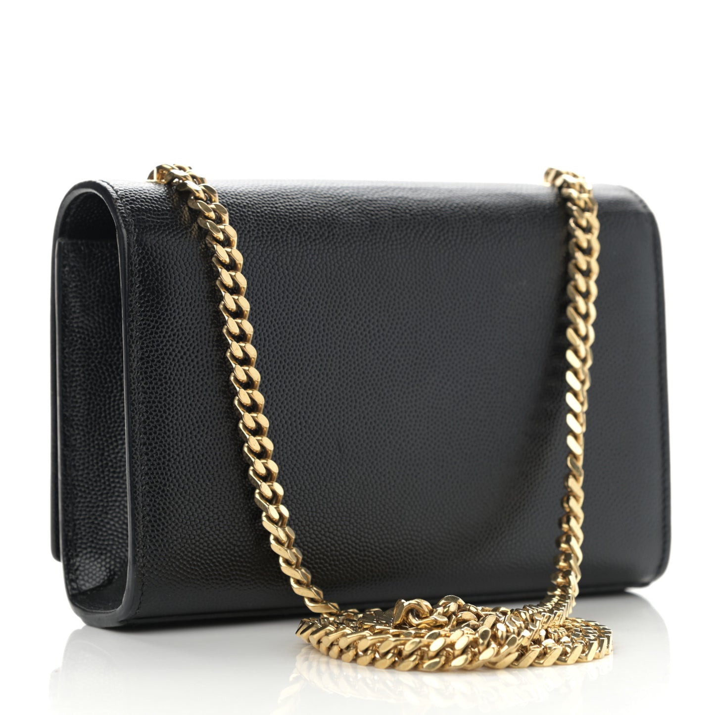 Grain De Poudre Small Monogram Kate Satchel Black