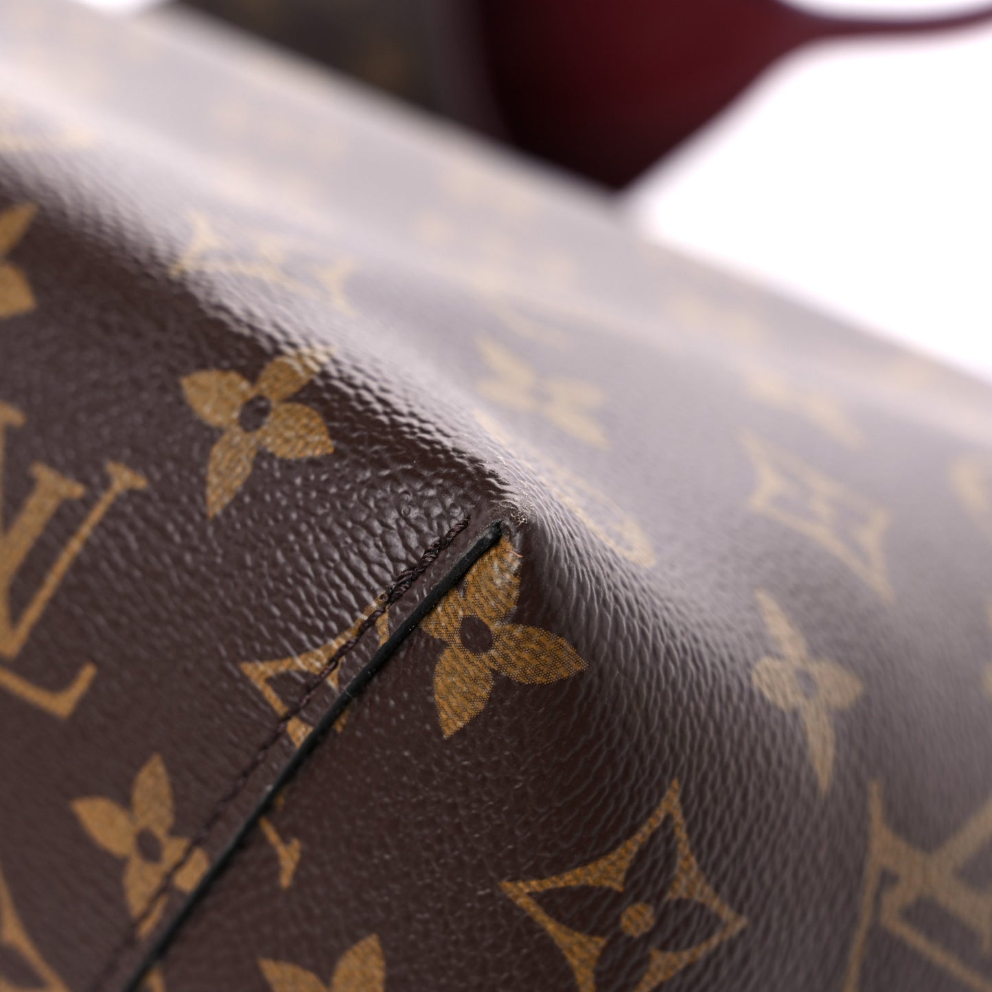 Monogram Flower Hobo Bordeaux