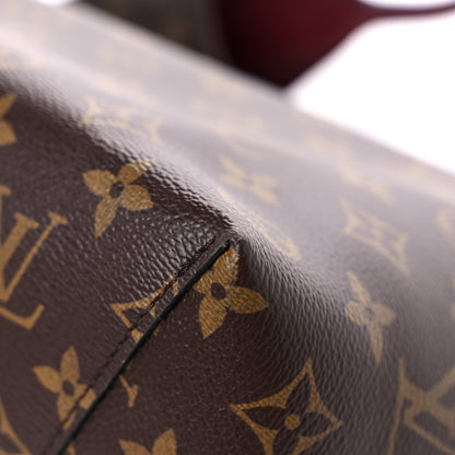 Louis Vuitton Monogram Flower Hobo Bordeaux 10 of 12