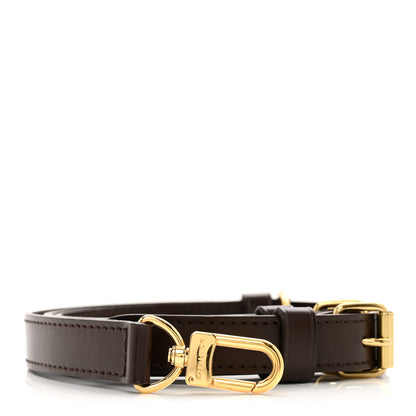 Louis Vuitton Calfskin 16mm Adjustable Shoulder Strap Brown 1 of 4