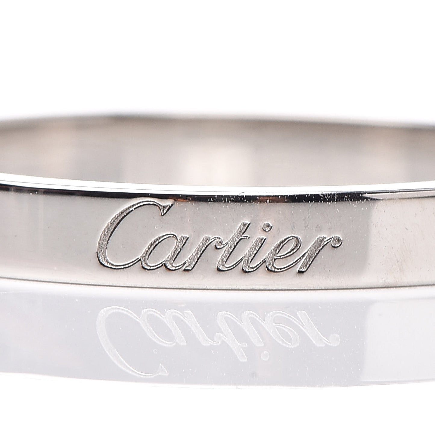 Platinum 3mm C De Wedding Band Ring 66 11.5
