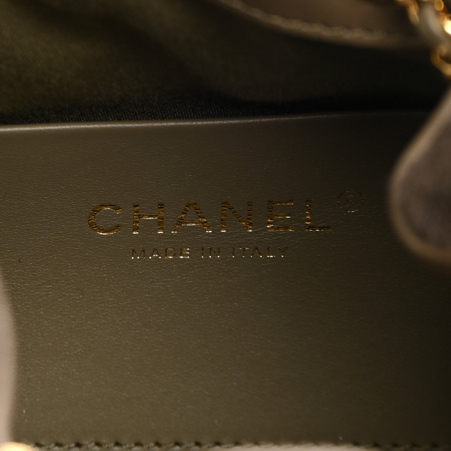 Chanel Pony Hair Mini Chanel 25 Handbag Dark Khaki 6 of 10