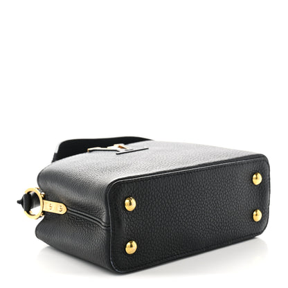 Louis Vuitton Taurillon Mini Capucines Black 4 of 10