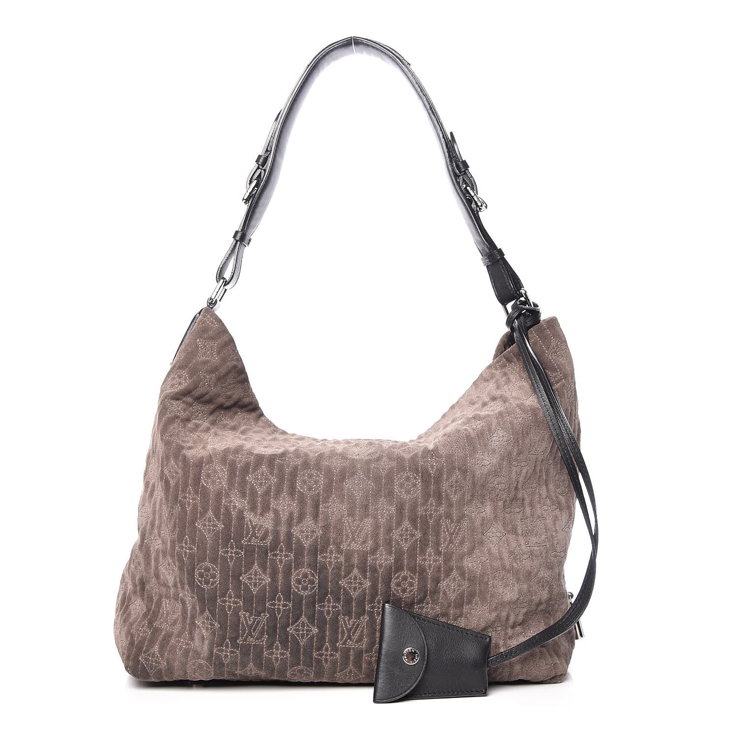 Monogram Suede Antheia Hobo PM BBrown