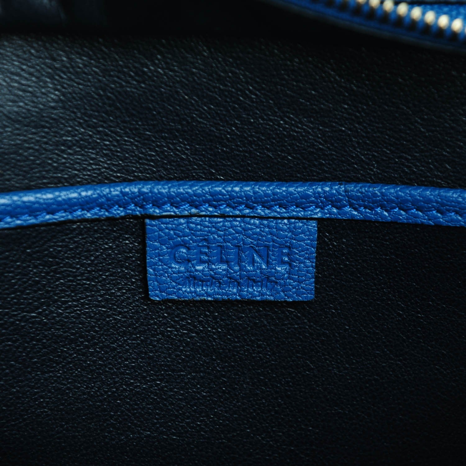 Celine Goatskin Nano Luggage Sea 6 of 6