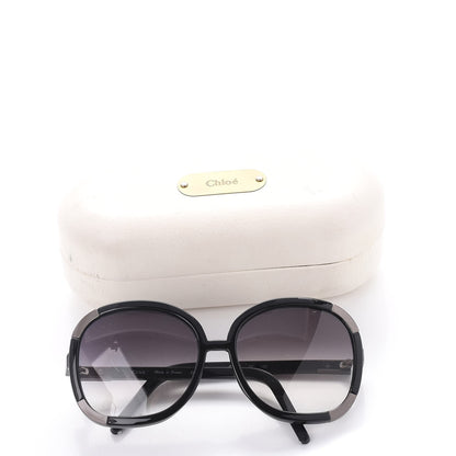 Chloe Myrte Oversized Sunglasses 2119 Black 8 of 8