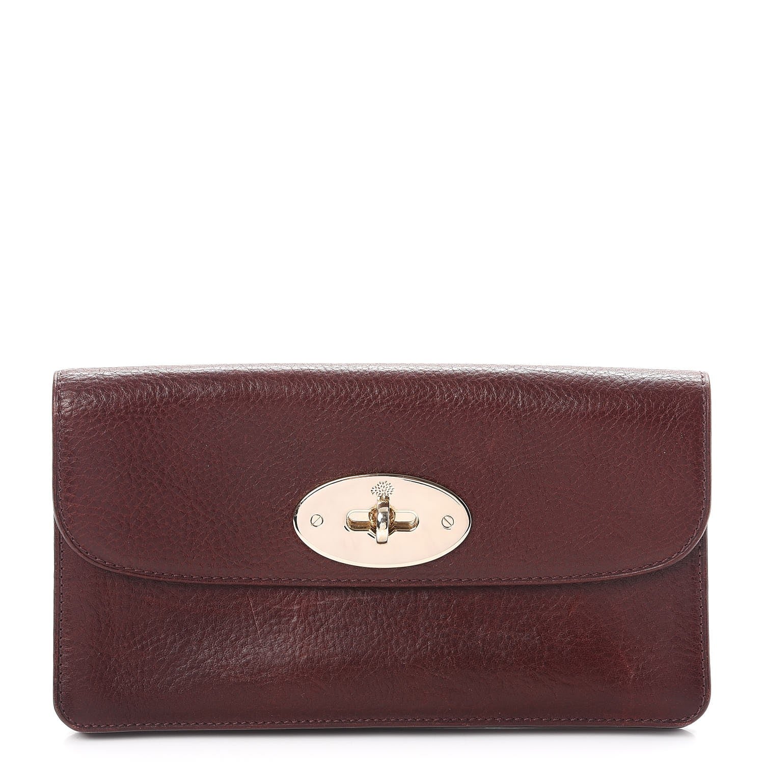 Mulberry Grainy Leather Bayswater Wallet Oxblood 1 of 11