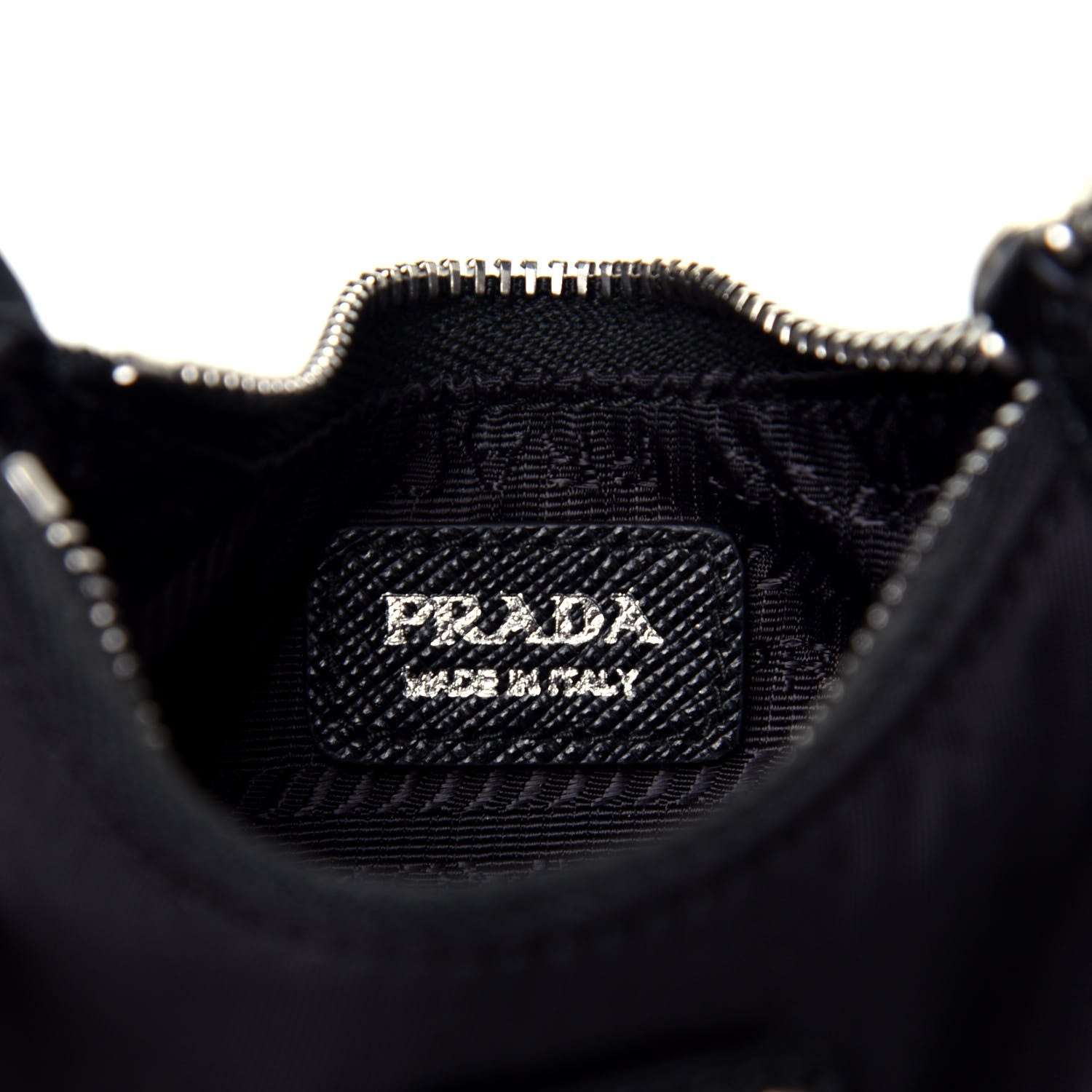 Prada Tessuto Nylon Mini Re-Edition 2000 Shoulder Bag Black 6 of 8