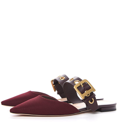 Christian Dior Technical Fabric D-Dior Mule 39.5 Rouge 3 of 9