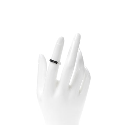 Cartier 18K White Gold 3.5mm LOVE Wedding Band Ring 50 5.25 2 of 5