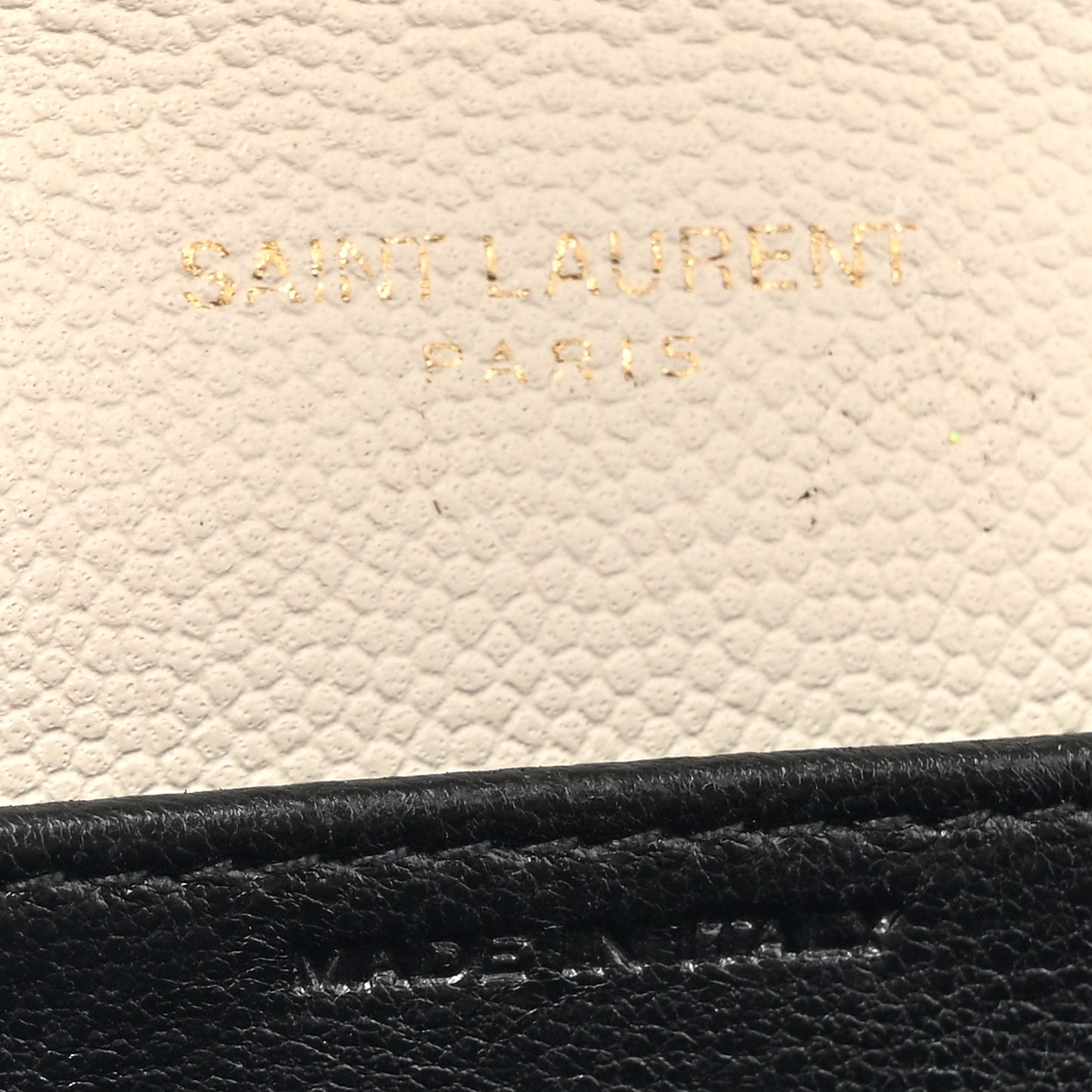 Grain De Poudre Monogram Uptown Chain Wallet Crema Soft