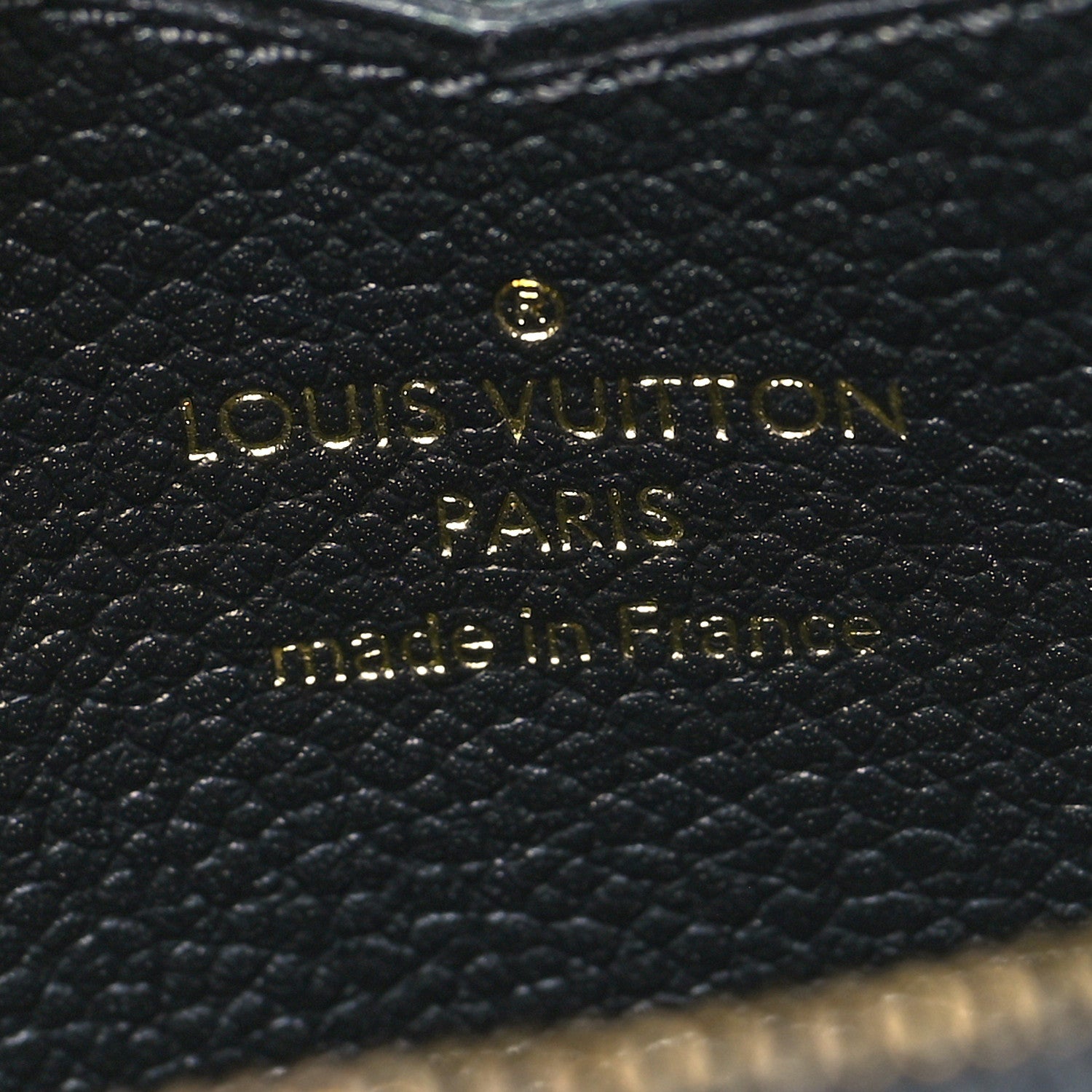 Louis Vuitton Empreinte Zippy Coin Purse Black 6 of 9