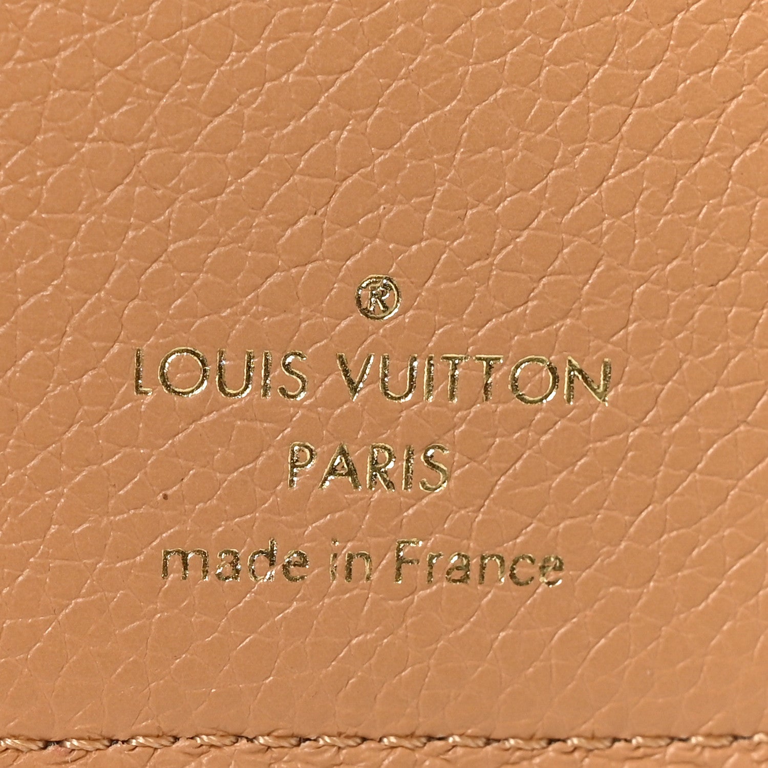 Louis Vuitton Empreinte Monogram Giant Victorine Wallet Arizona Creme 6 of 6