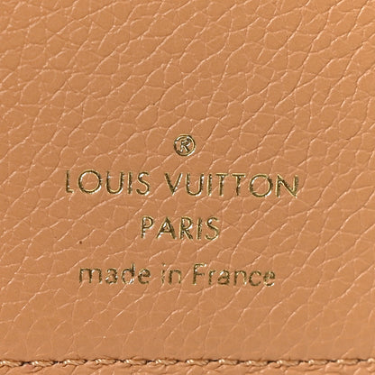 Louis Vuitton Empreinte Monogram Giant Victorine Wallet Arizona Creme 6 of 6