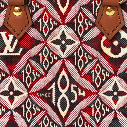 Louis Vuitton Jacquard Since 1854 Petit Sac Plat Bordeaux 7 of 10