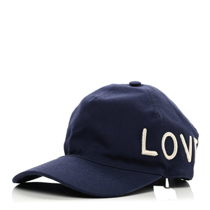 Gucci Cotton Loved Gucci Baseball Hat L Navy 1 of 11