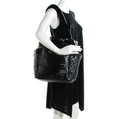 Jimmy Choo Nylon Blare Biker Tote Black 2 of 7