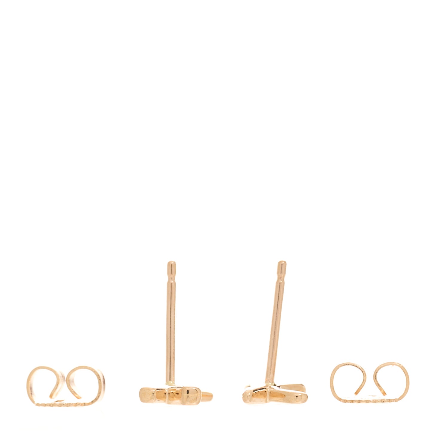 18K Rose Gold Mini Paloma's Graffiti X Earrings