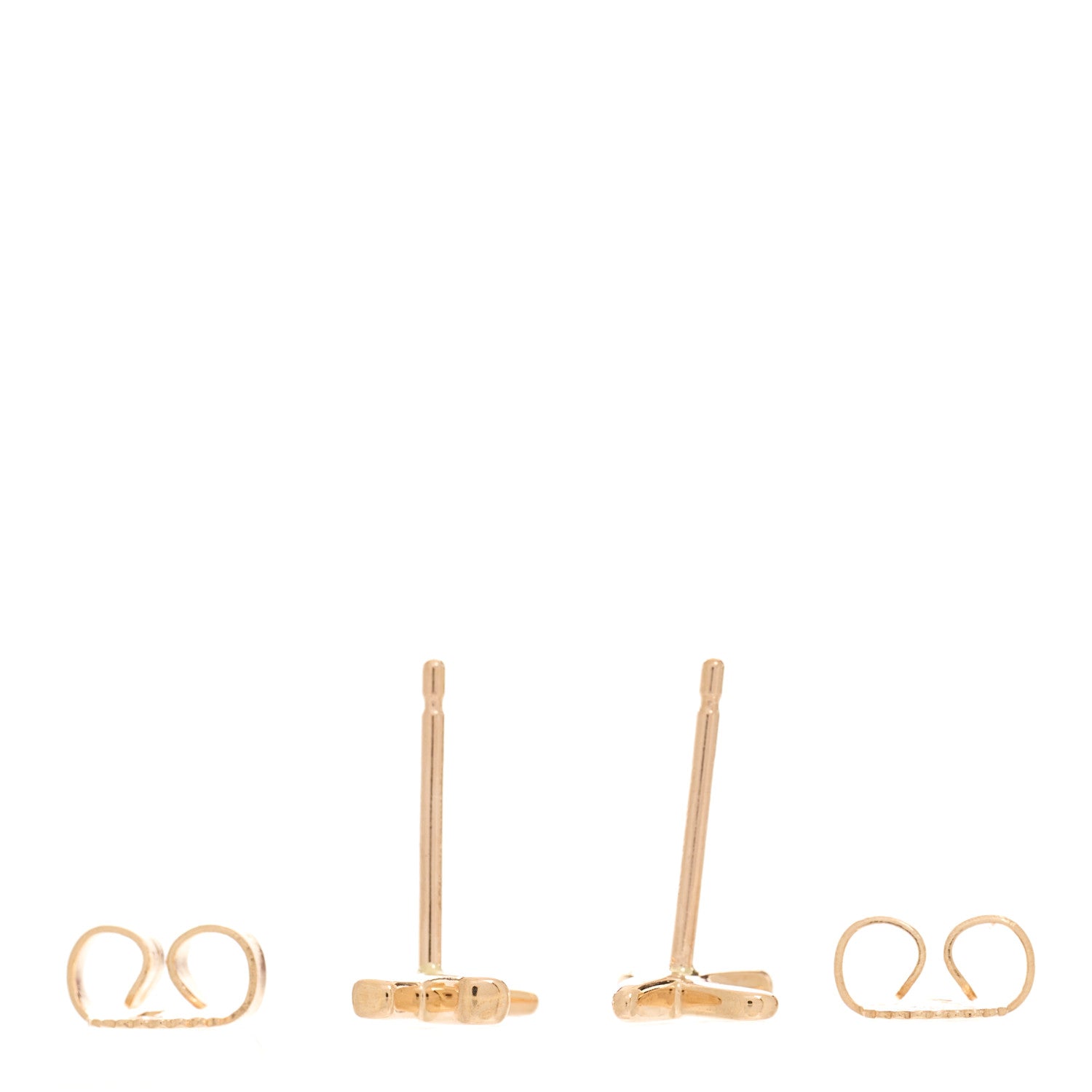 Tiffany 18K Rose Gold Mini Paloma's Graffiti X Earrings 3 of 4