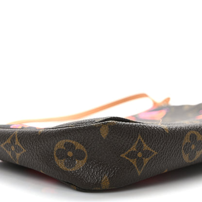 Louis Vuitton Monogram Roses Pochette Accessories 8 of 11