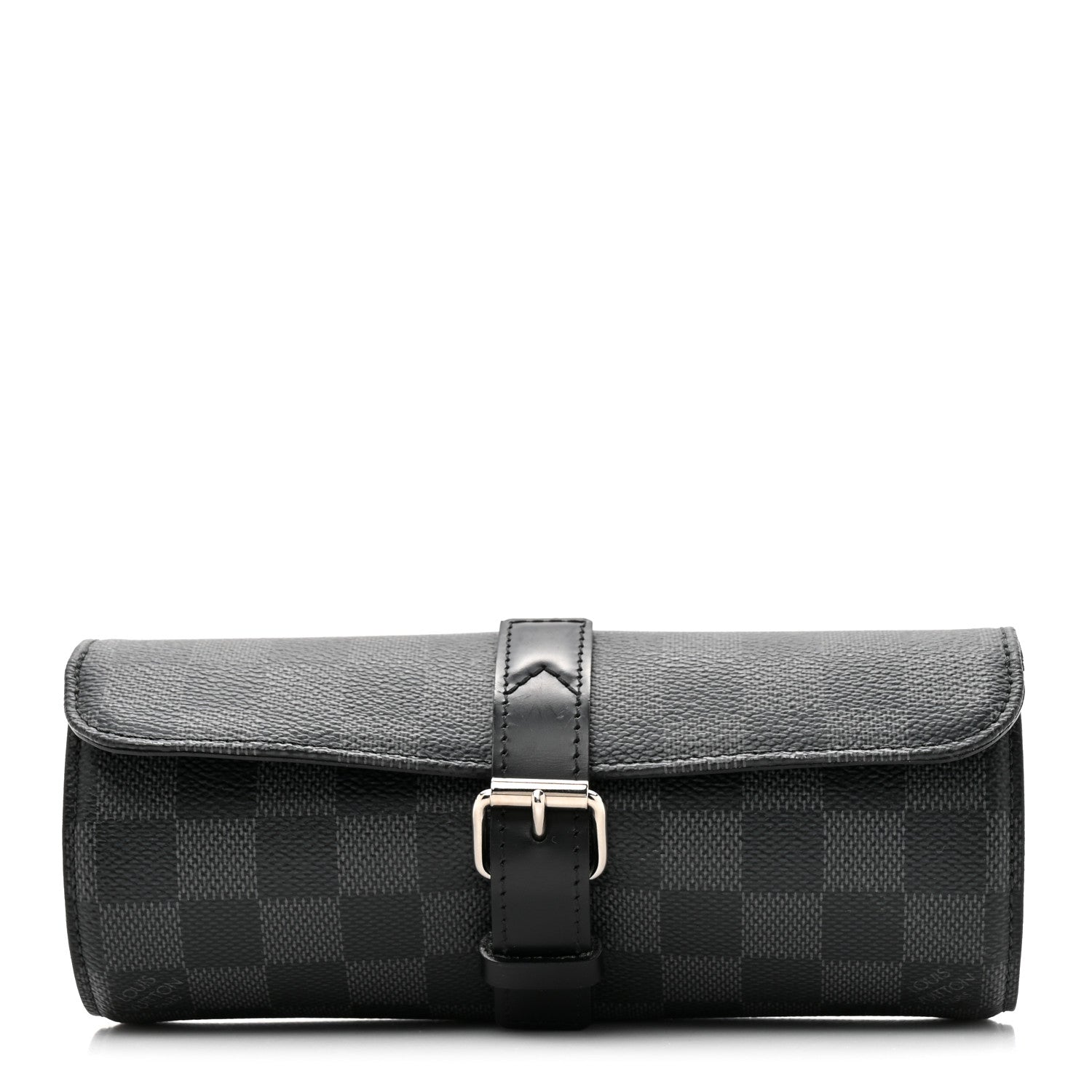 Louis Vuitton Damier Graphite 3 Watch Travel Case 1 of 7