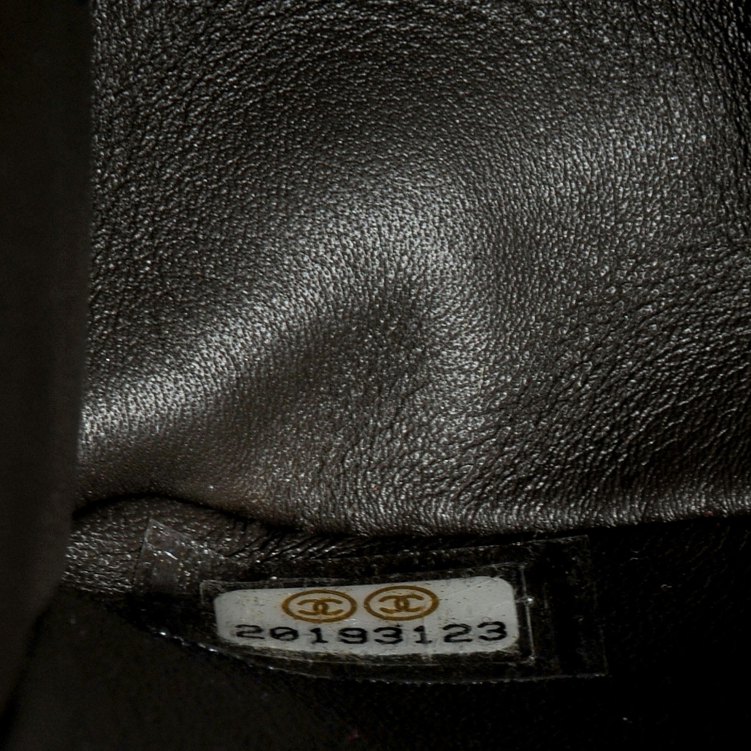 Chanel Metallic Lizard Small Boy Flap Bronze 9 of 9