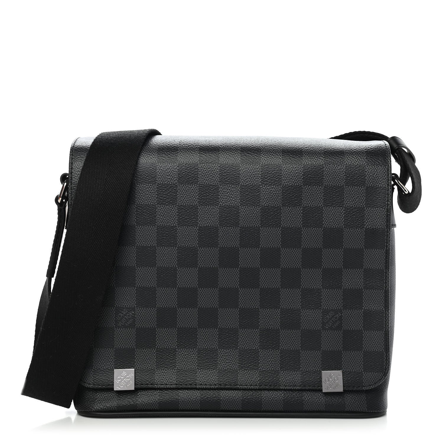 Louis Vuitton Damier Graphite District PM 1 of 8