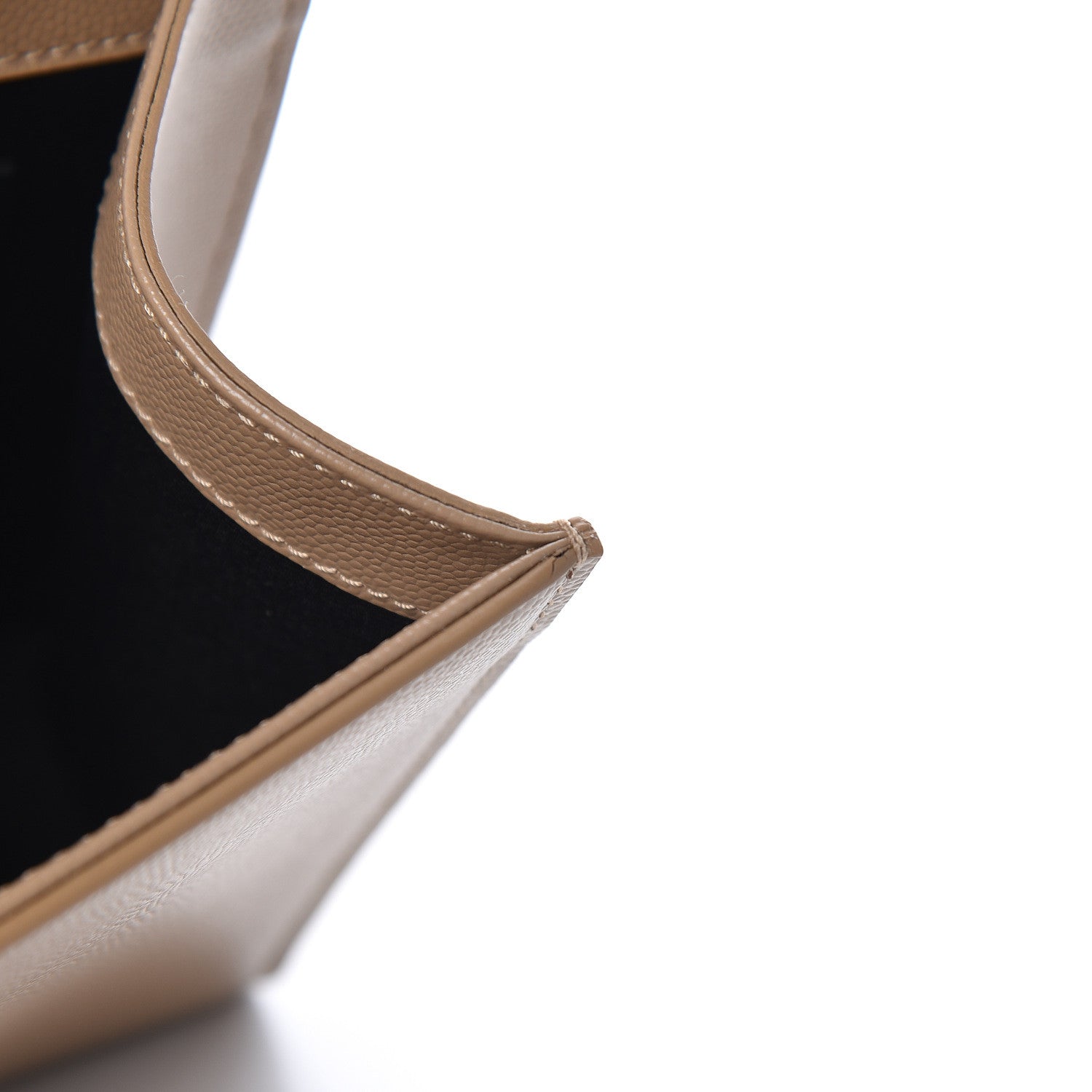 Saint Laurent Grain De Poudre Medium Classic Monogram Kate Satchel Sable Beige 10 of 14
