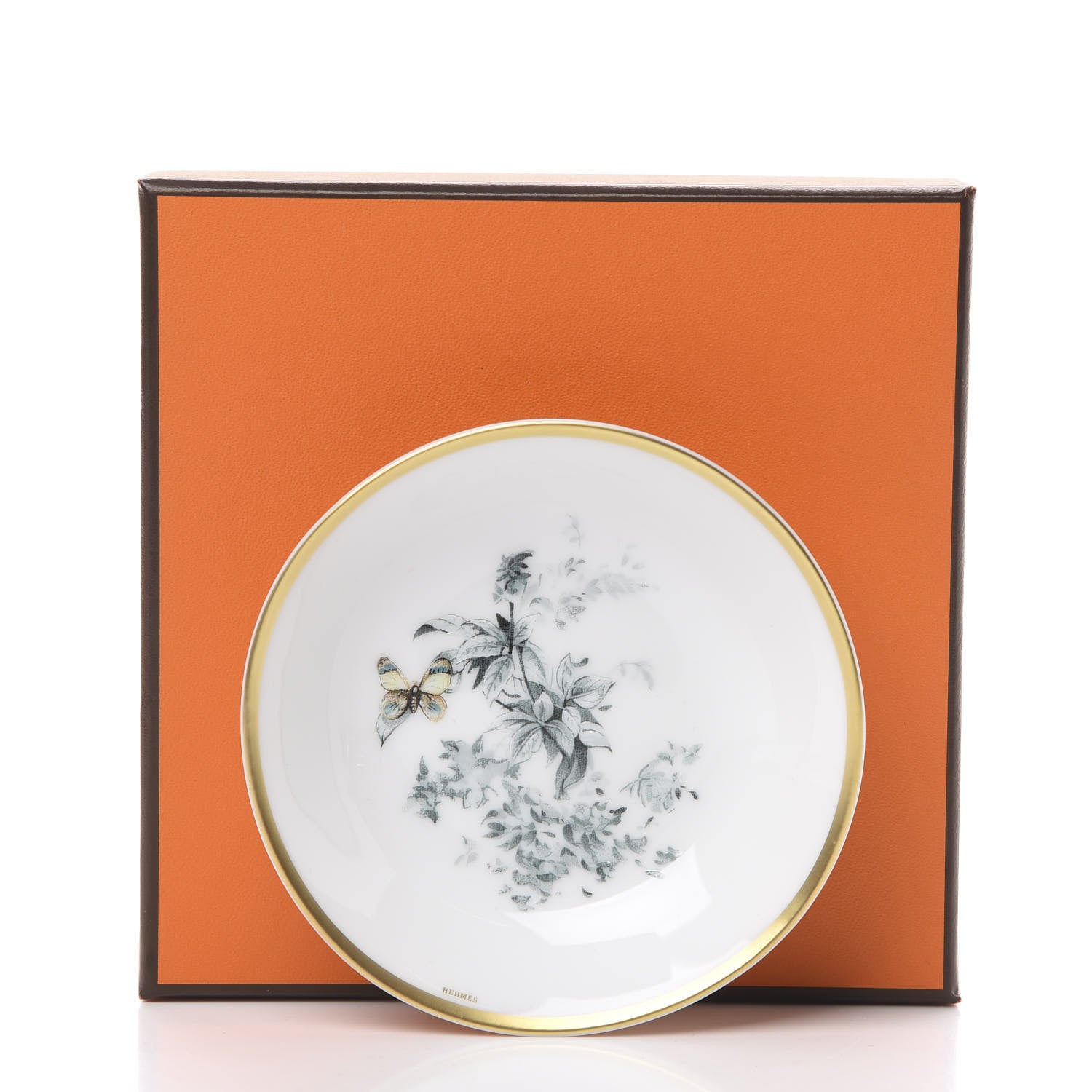 Hermes Porcelain Carnets D'Equateur Soy Dish 6 of 6
