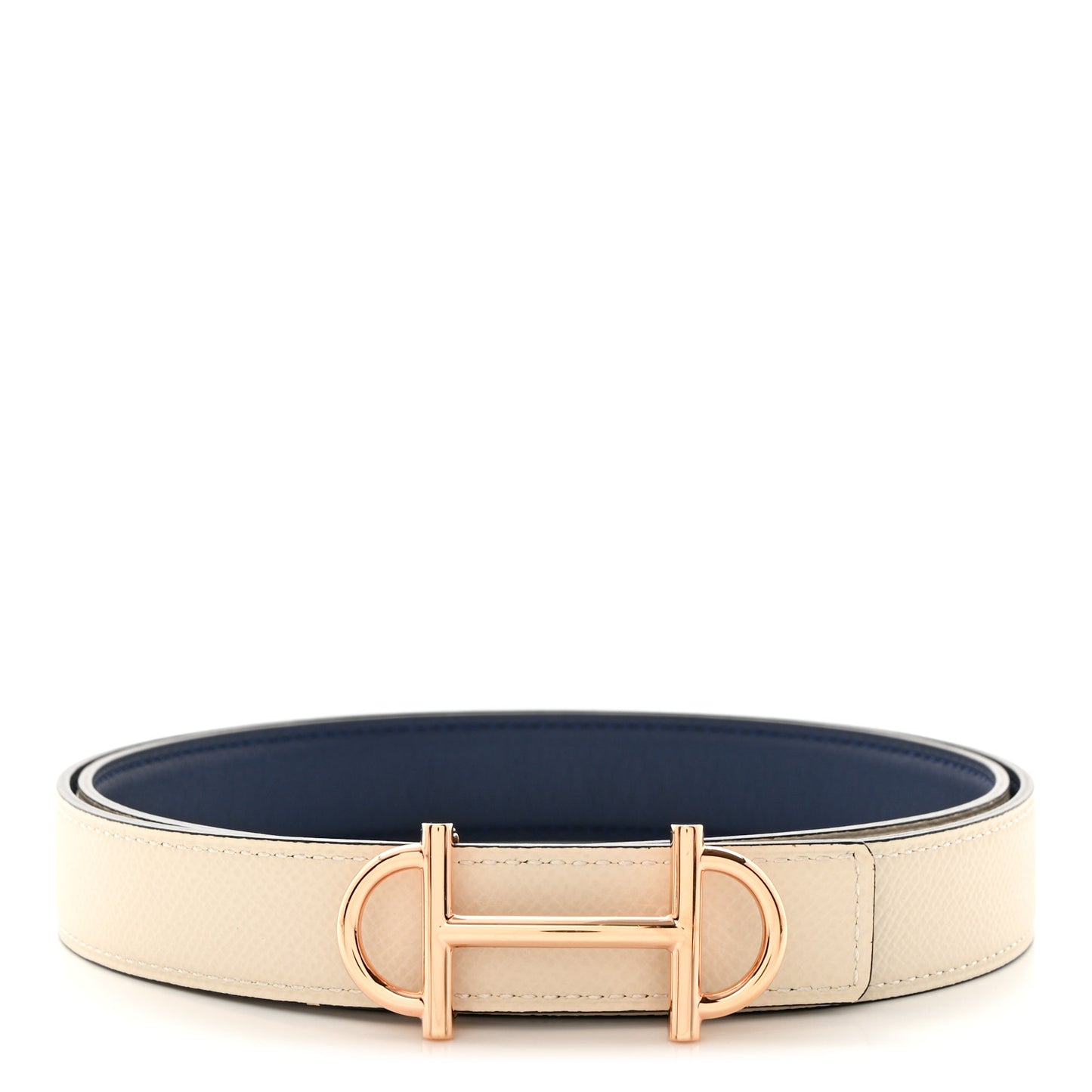 Swift Epsom 24mm Gamma Belt 85 34 Navy Bleu Craie