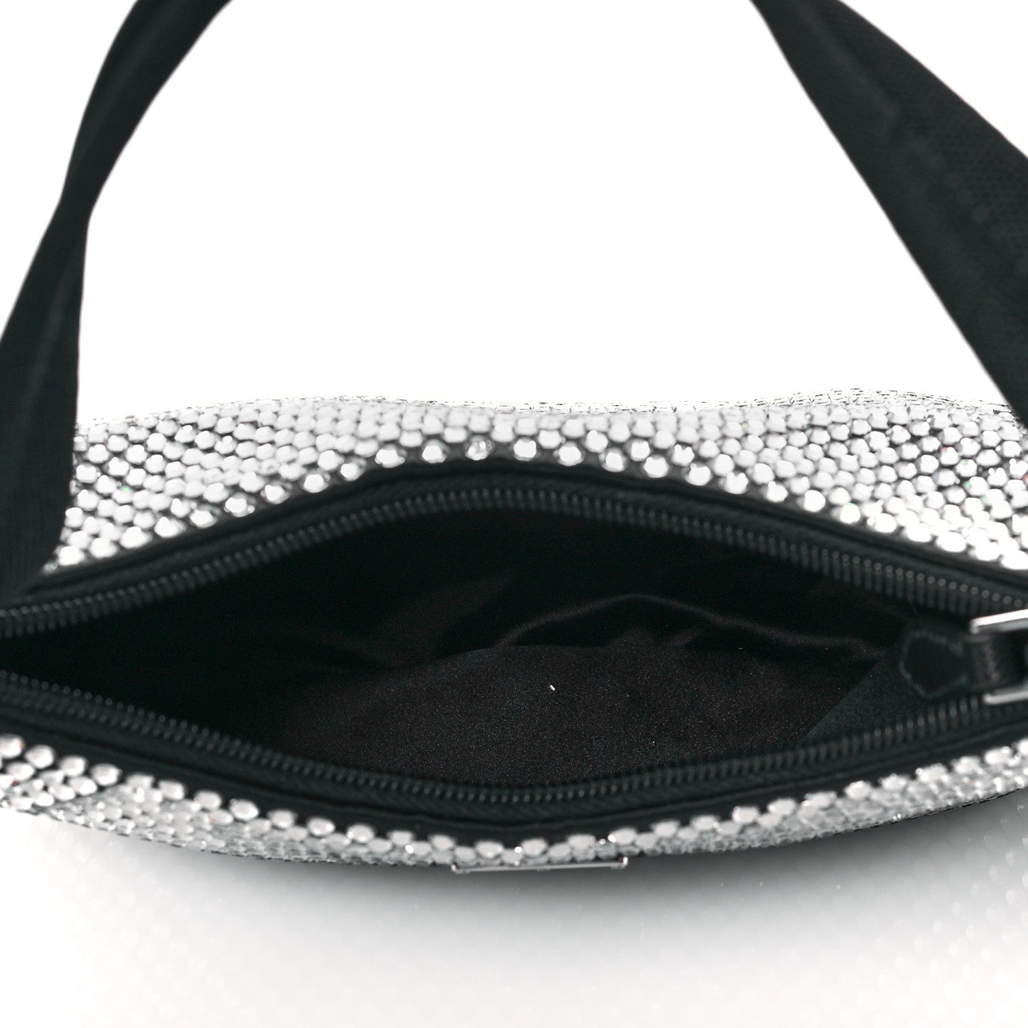 Prada Satin Crystal Mini Re-Edition 2000 Bag Cristal 5 of 10