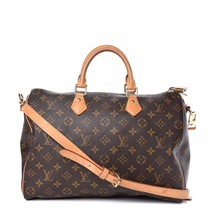 Louis Vuitton Monogram Speedy Bandouliere 35 1 of 25