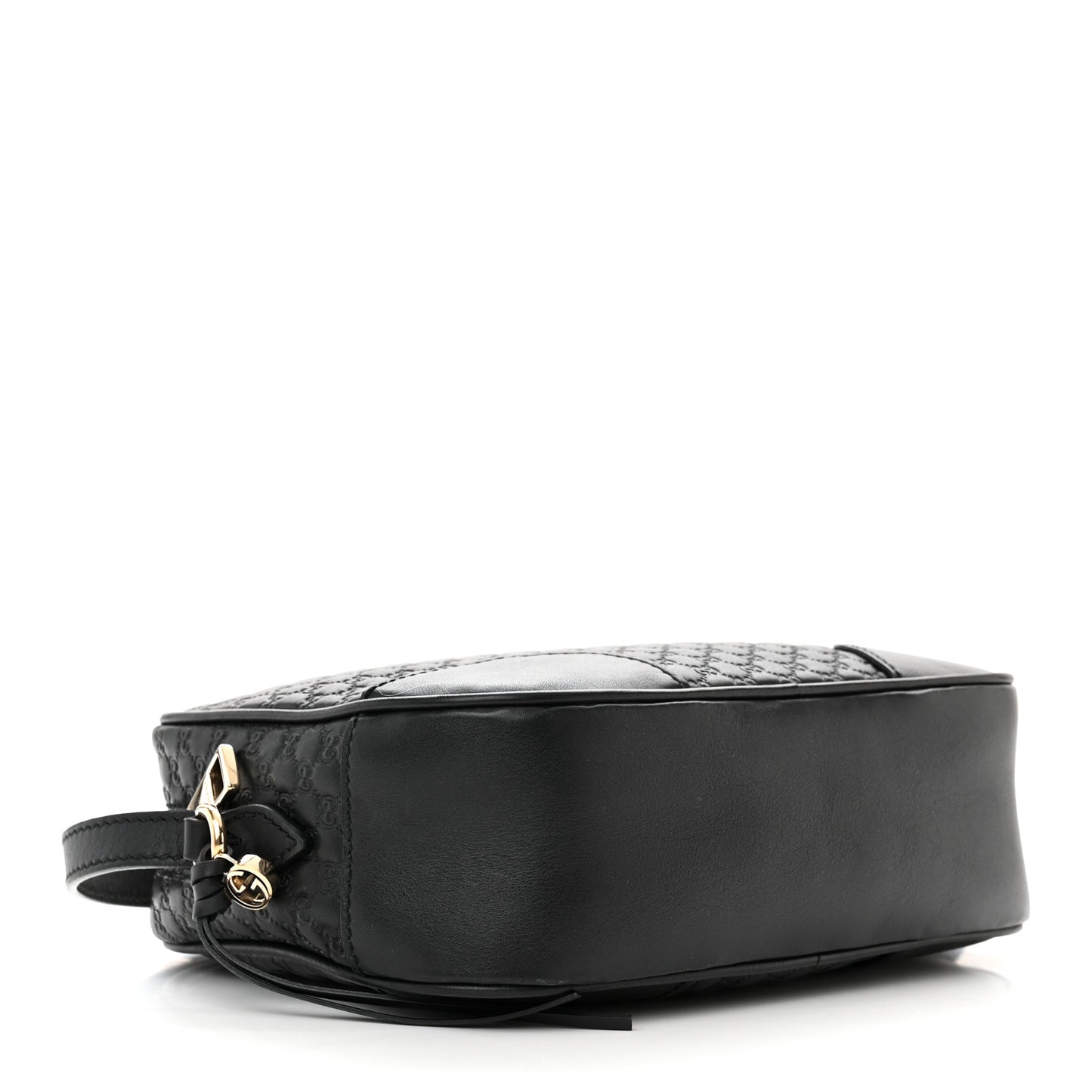 Microguccissima Mini Bree Messenger Bag Black