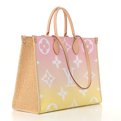 Louis Vuitton Monogram Giant By The Pool Hawaii Onthego GM Light Pink 3 of 12
