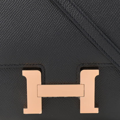 Hermes Epsom Constance 18 Black 8 of 10