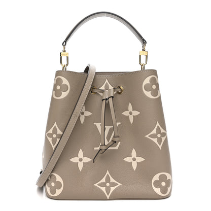 Louis Vuitton Empreinte Monogram Giant Neonoe MM Tourterelle Creme 1 of 11
