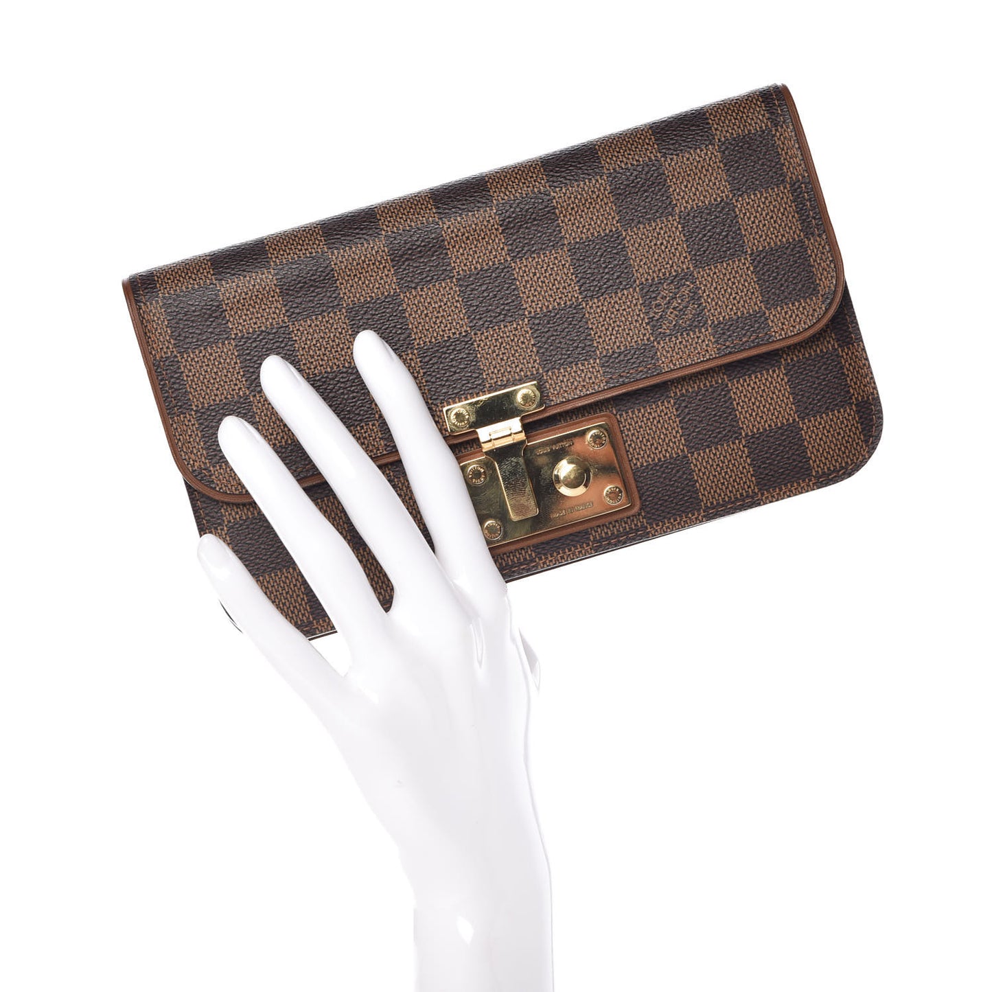 Damier Ebene Ascot Wallet