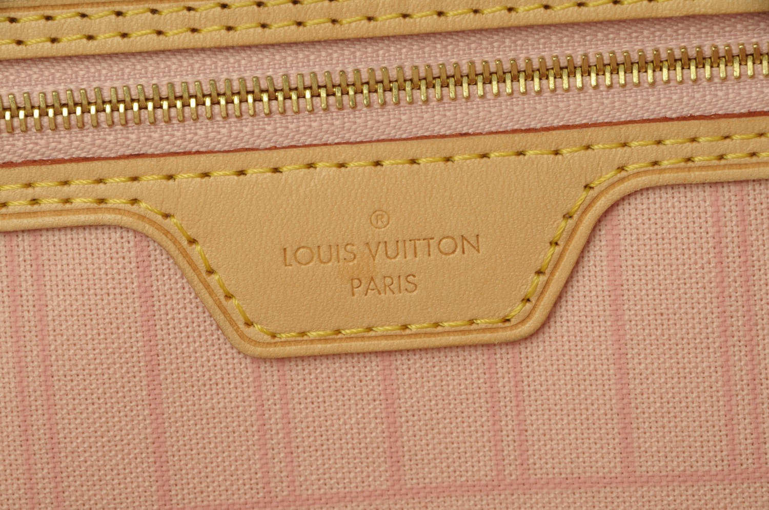Louis Vuitton Damier Azur Neo Neverfull MM Rose Ballerine 7 of 24