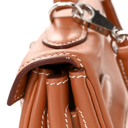 Hermes Toile Swift Kelly Retourne 32 Gold 15 of 16