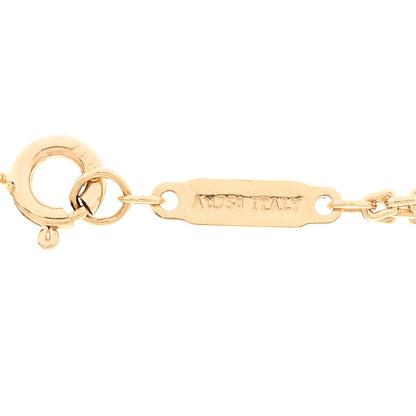Tiffany 18K Yellow Gold HardWear Double Link Pendant Necklace 6 of 7